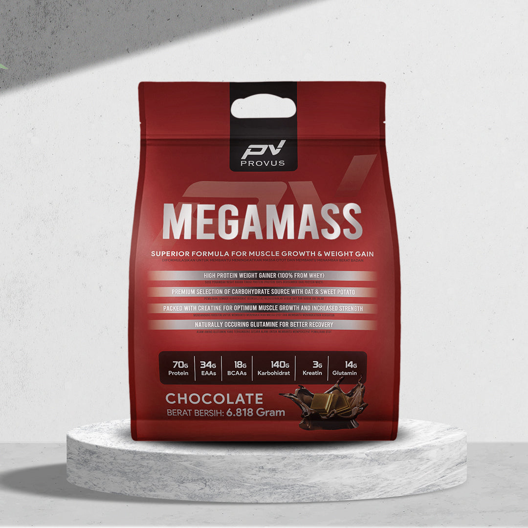 Provus Mega Mass 15 lb - 30 Serving Weight Gainer Penambah Berat Badan