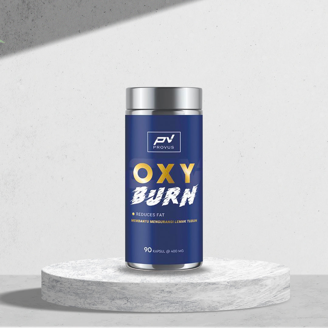 Provus Oxy Burn 90 Kapsul Fat Burner Penurun Berat Badan