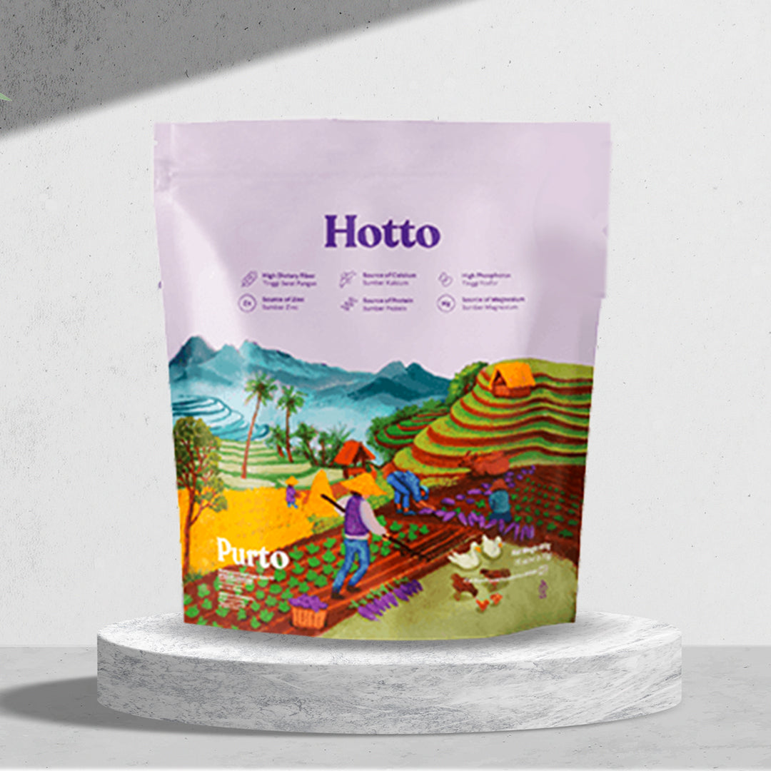 Hotto Purto Multigrain with Purple Potato 1 Pouch