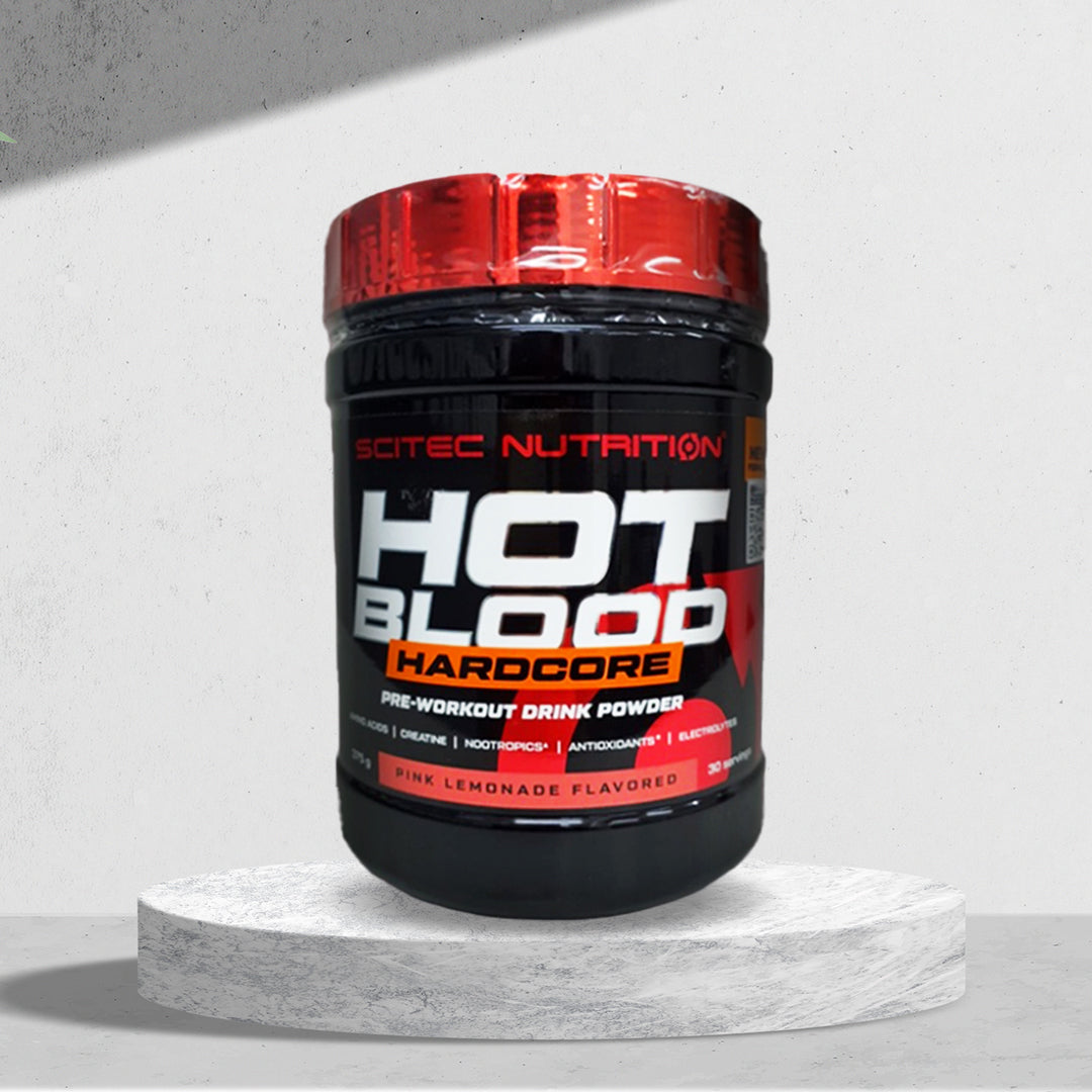 SCITEC HOT BLOOD Hard Core 3.0 Pre Workout lebih kenceng dari The Curse PRE Workout